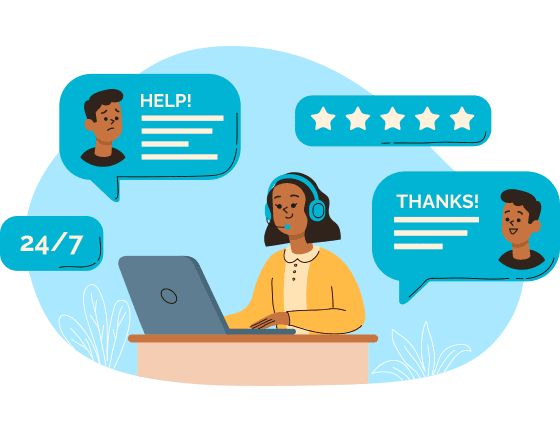 Customer care services provider