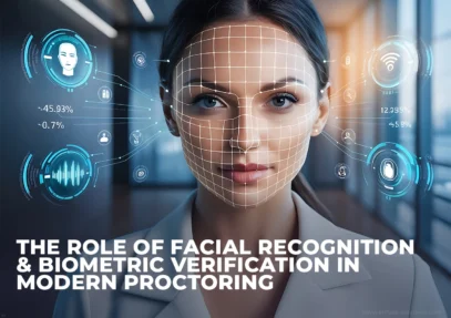 AI-powered Facial Recognition Verifying Student Identity During Online Exam Proctoring – EnFuse Solutions