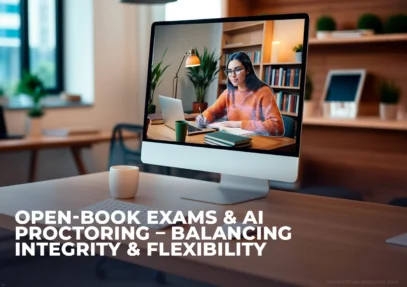 Open-book Exam with AI Proctoring Tools Ensuring Academic Integrity - EnFuse Solutions